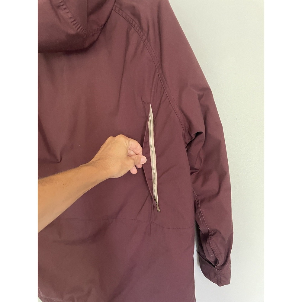 Vintage Woolrich Canvas Mountain‎ Parka/Canvas Coat. Wine Color. Size Medium. - Picture 6 of 16